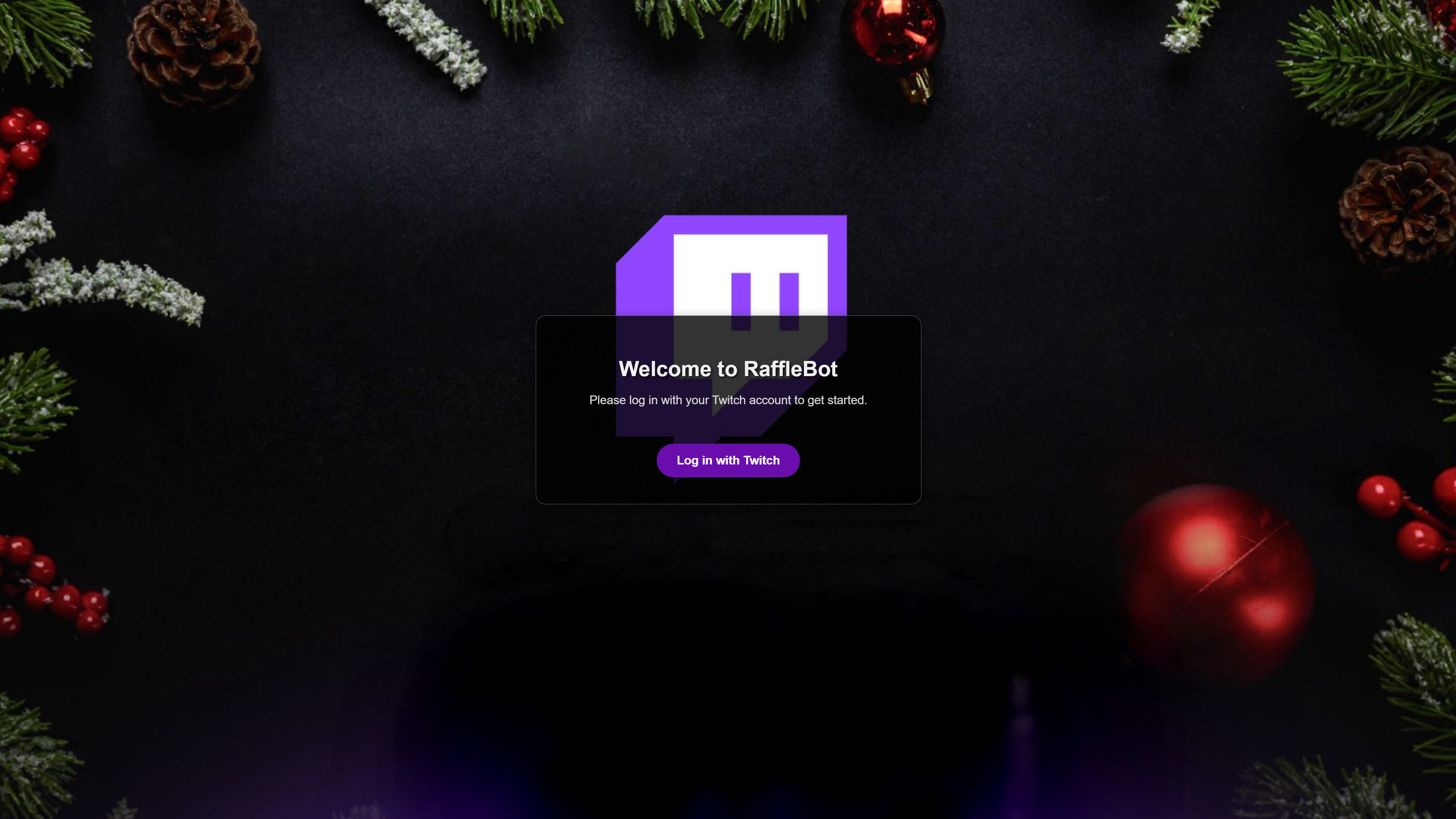 RaffleBot Screenshot 1